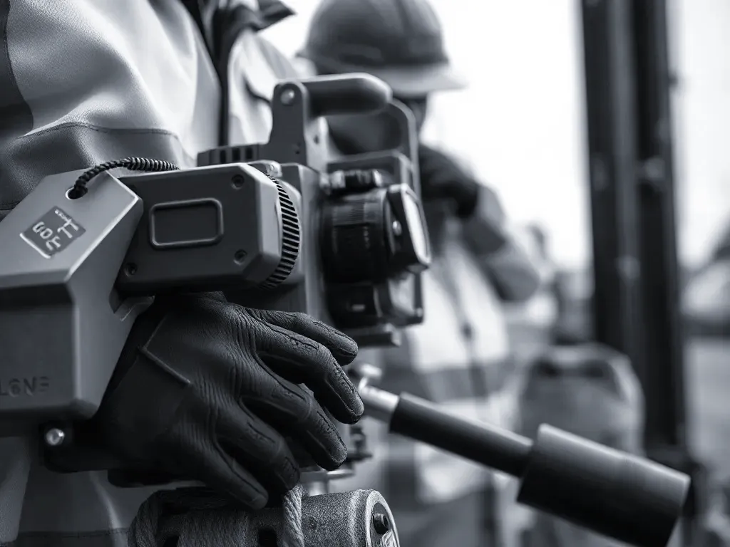 Equipment used for new-build defects, photographed close up